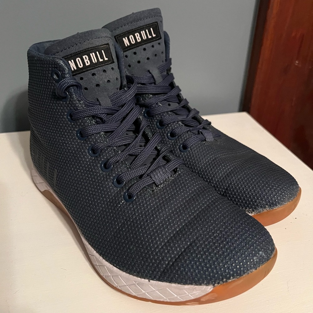 NOBULL Navy High-Top Trainers